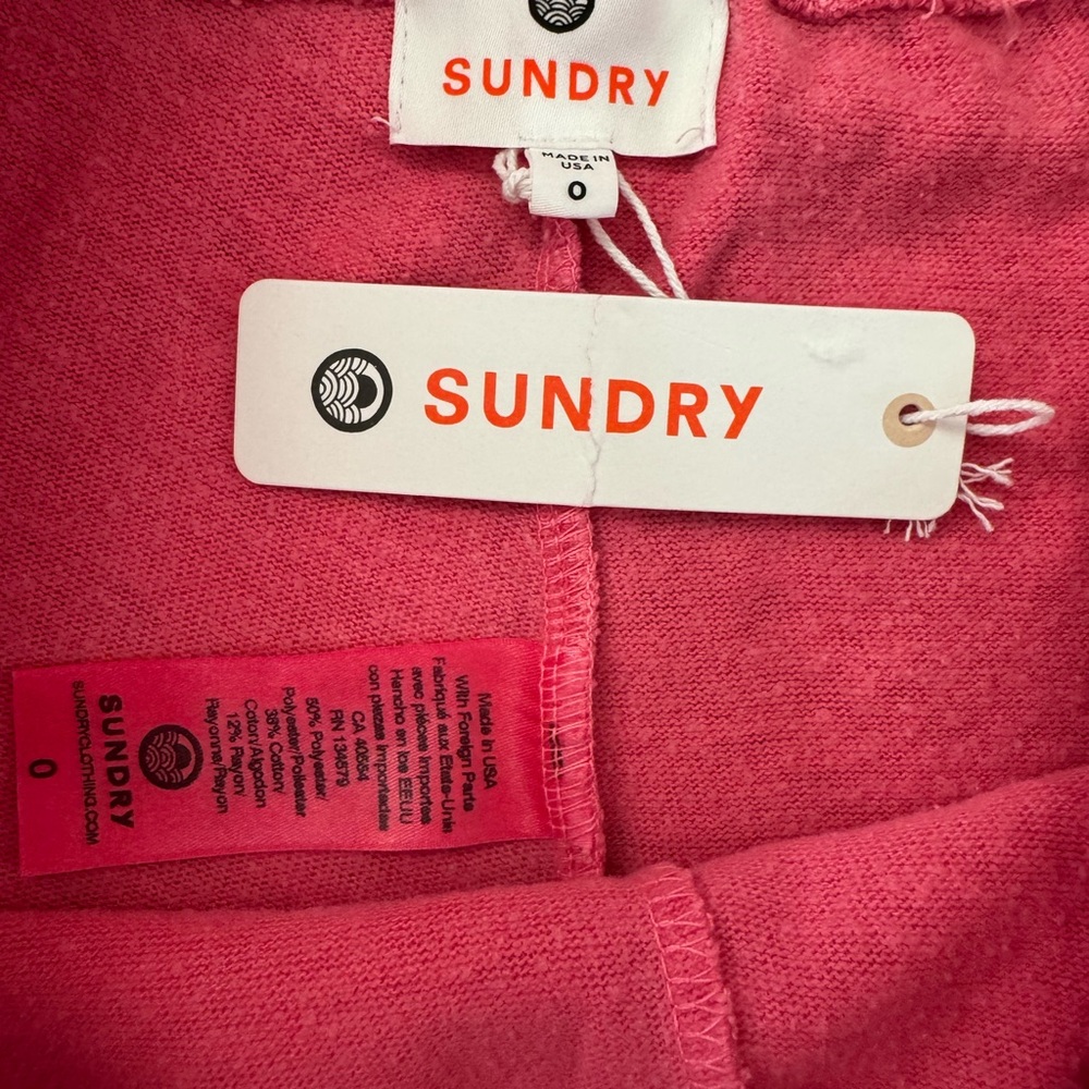 Sundry wide leg capri lounge pant - Picture 2 of 4